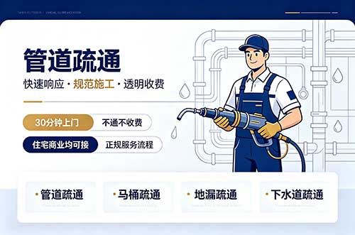 西昌管道疏通