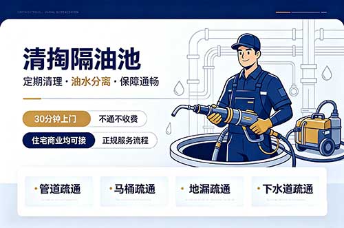 西昌清掏隔油池